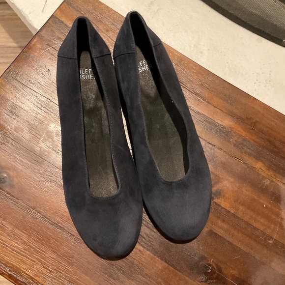 Eileen Fisher Una 2 Suede Earth Ballet flats size 6.5 - Picture 2 of 8